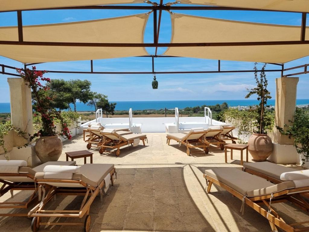 Masseria Baroni Di Montesardo Lido Marini Bagian luar foto