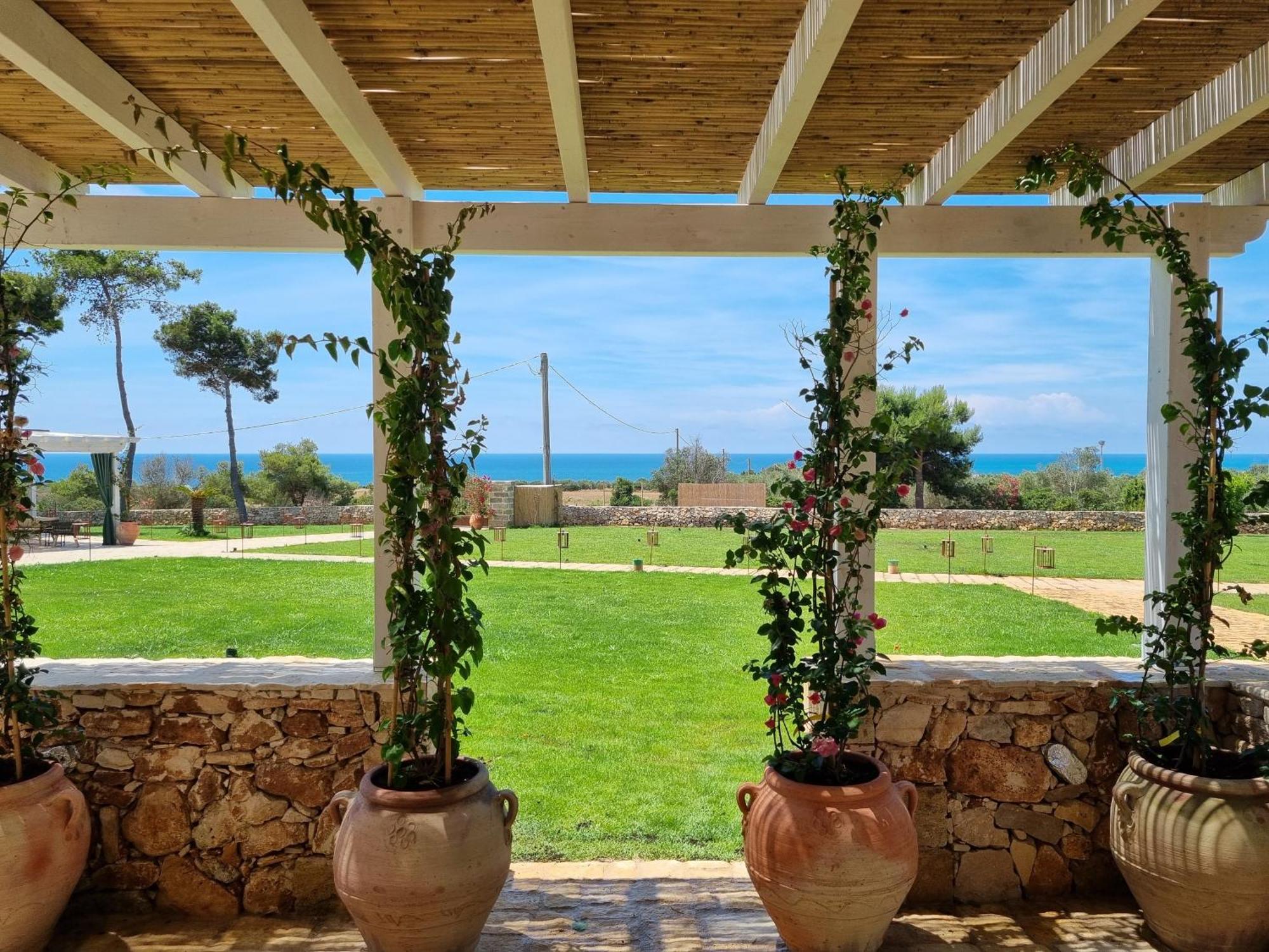 Masseria Baroni Di Montesardo Lido Marini Bagian luar foto